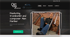 Desktop Screenshot of oregonjazzfestival.com